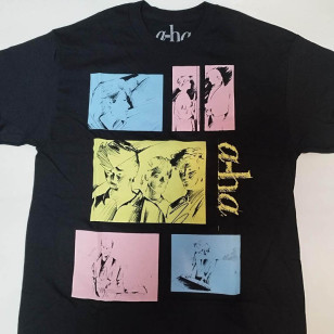 A-Ha - Take On Me Official T Shirt ( Men M, L, XL ) ***READY TO SHIP from Hong Kong***
